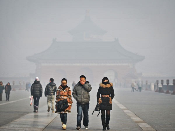Ô nhiếm không khí ở Bắc Kinh lên mức báo động đỏ
